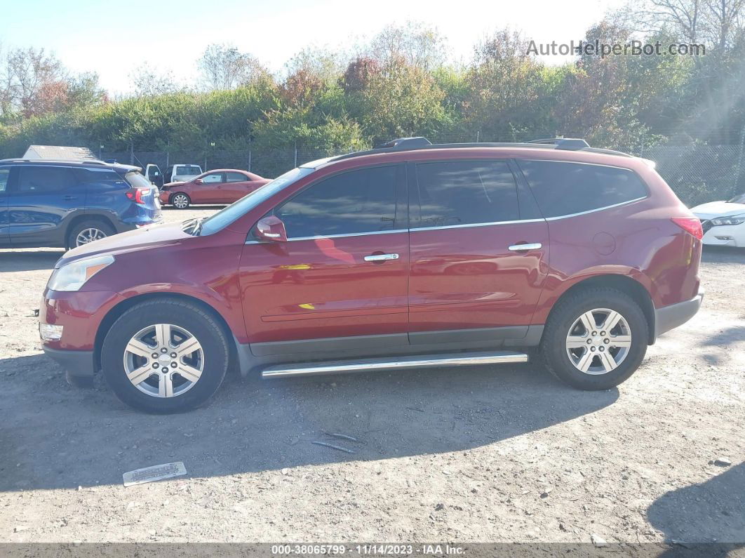 2011 Chevrolet Traverse 1lt Red vin: 1GNKRGED3BJ127512