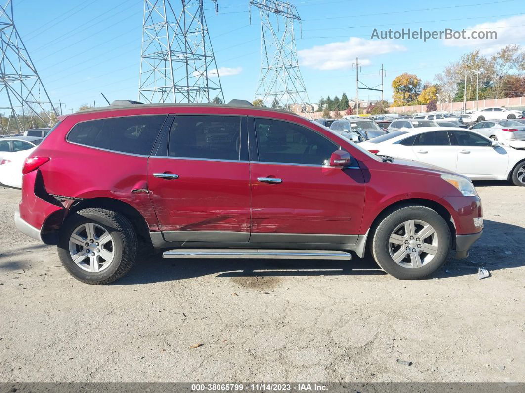 2011 Chevrolet Traverse 1lt Красный vin: 1GNKRGED3BJ127512