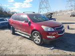 2011 Chevrolet Traverse 1lt Red vin: 1GNKRGED3BJ127512