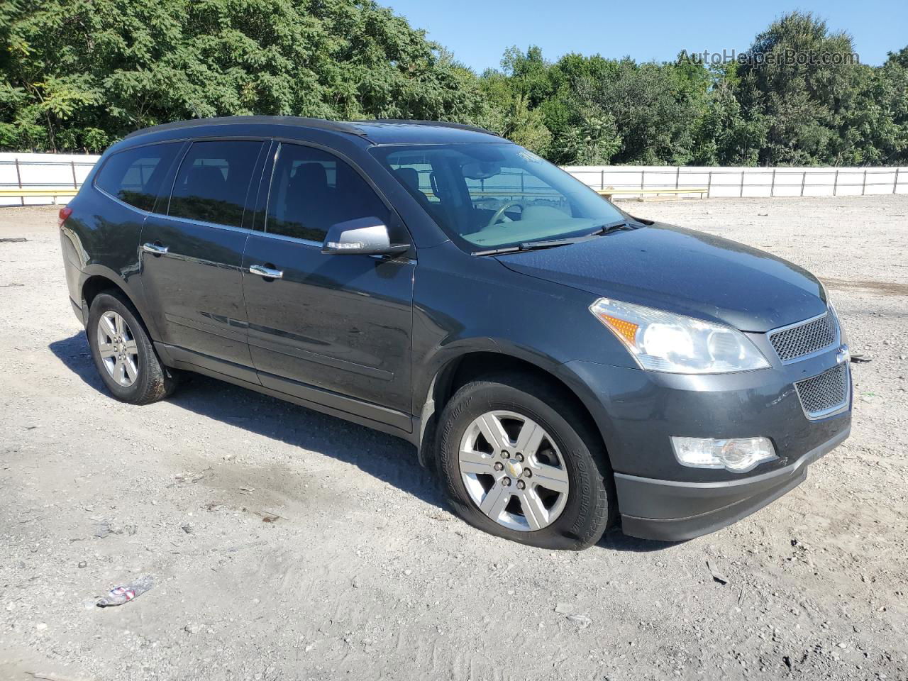 2011 Chevrolet Traverse Lt Charcoal vin: 1GNKRGED3BJ136663