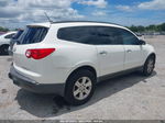 2011 Chevrolet Traverse 1lt White vin: 1GNKRGED3BJ182493