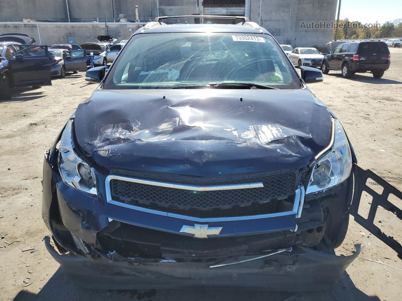 2011 Chevrolet Traverse Lt Blue vin: 1GNKRGED3BJ419869