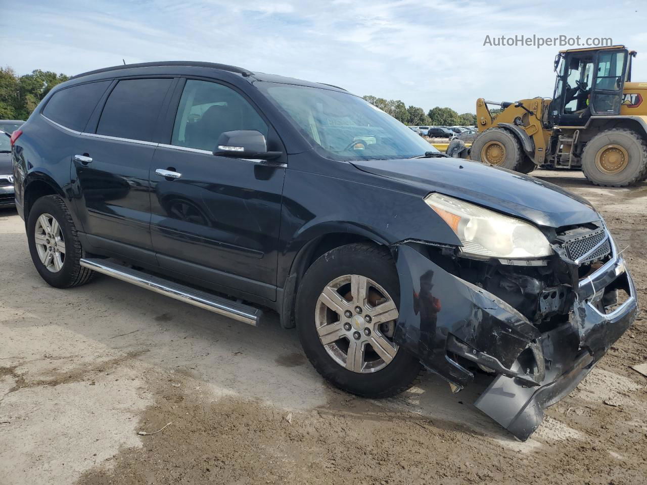 2012 Chevrolet Traverse Lt Black vin: 1GNKRGED3CJ170541