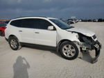 2012 Chevrolet Traverse Lt White vin: 1GNKRGED3CJ177652