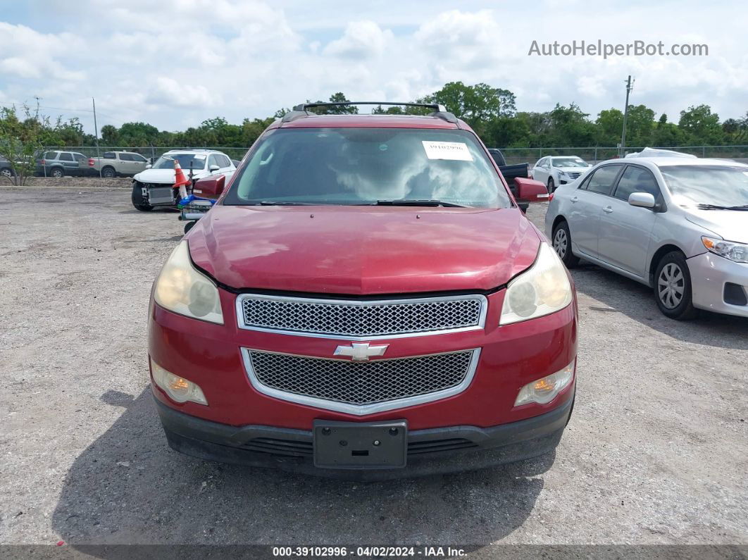 2011 Chevrolet Traverse 1lt Red vin: 1GNKRGED4BJ131584