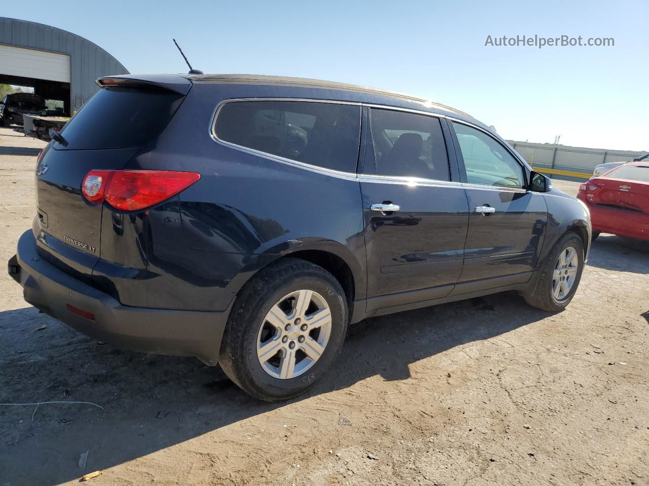 2011 Chevrolet Traverse Lt Синий vin: 1GNKRGED4BJ345765