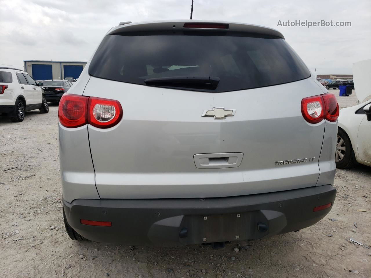 2012 Chevrolet Traverse Lt Серебряный vin: 1GNKRGED4CJ371171