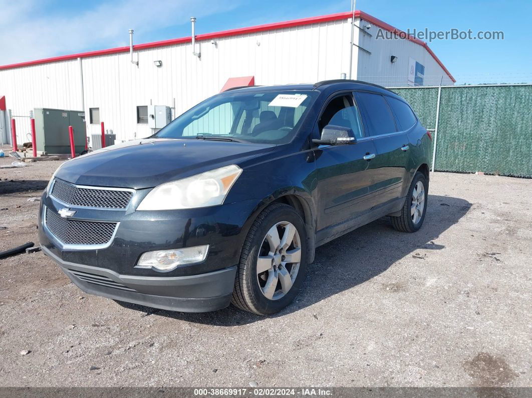 2012 Chevrolet Traverse 1lt Black vin: 1GNKRGED4CJ413693