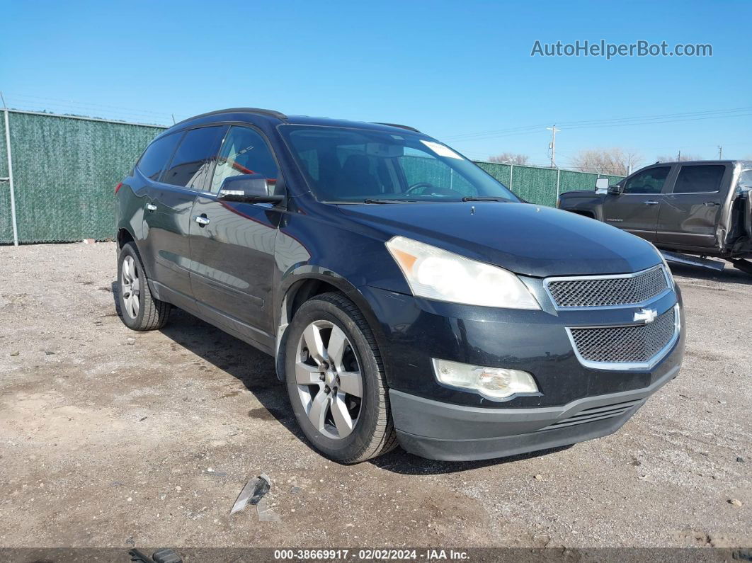 2012 Chevrolet Traverse 1lt Black vin: 1GNKRGED4CJ413693