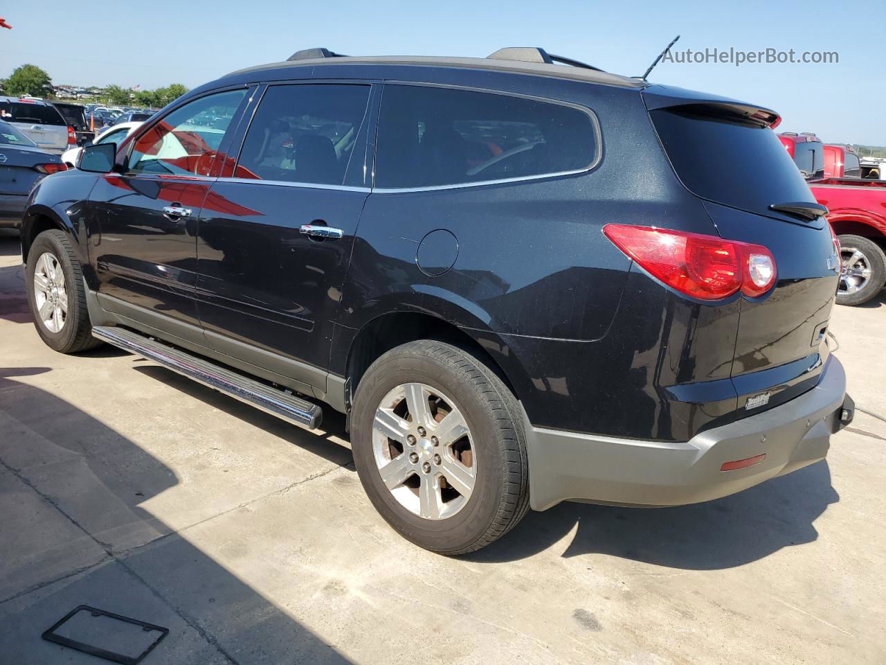 2012 Chevrolet Traverse Lt Black vin: 1GNKRGED4CJ416478