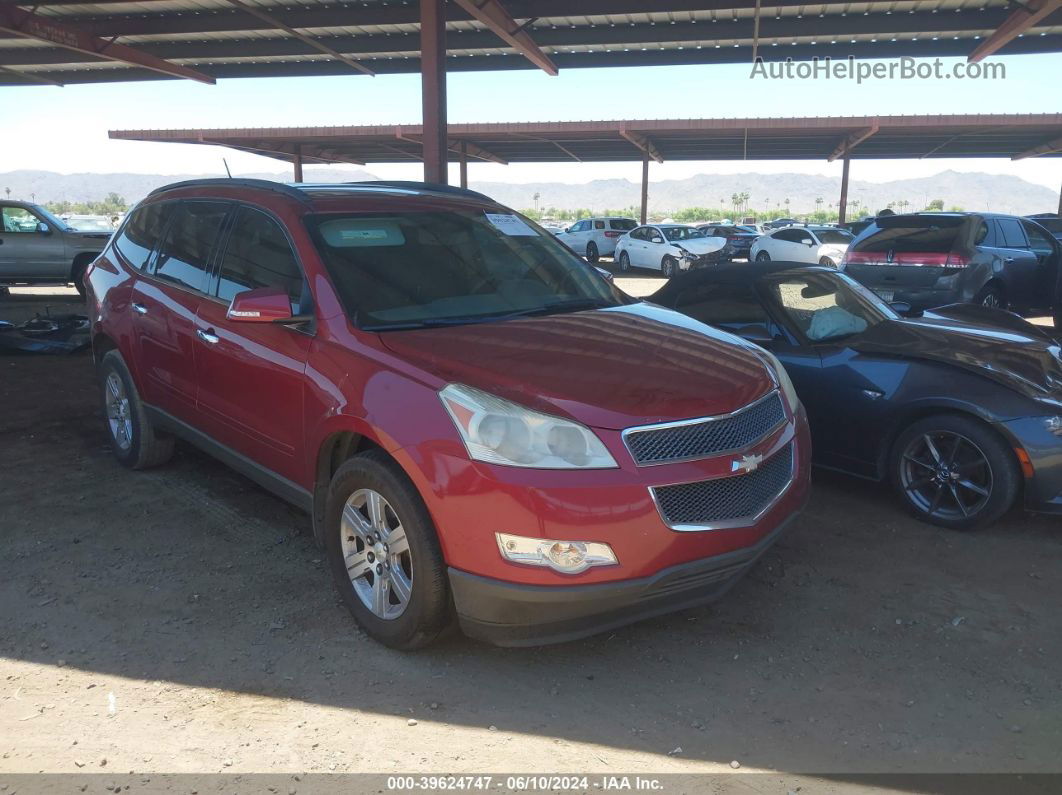 2011 Chevrolet Traverse 1lt Red vin: 1GNKRGED5BJ113322