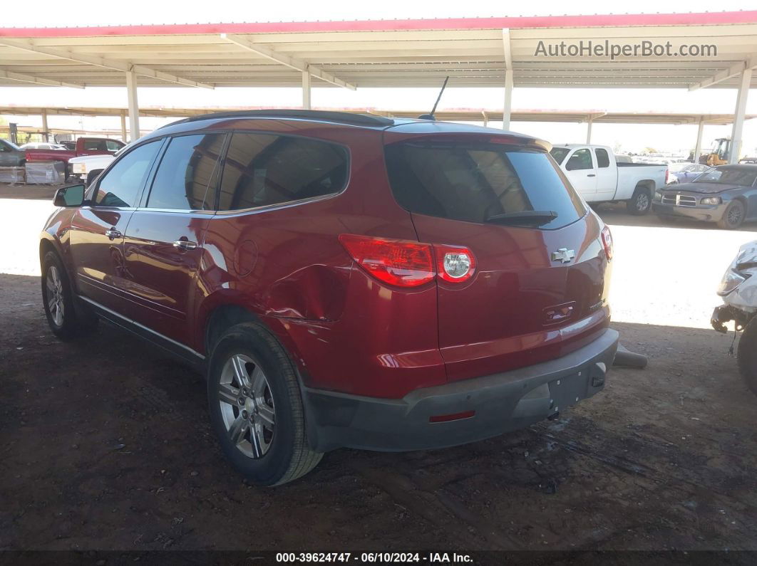 2011 Chevrolet Traverse 1lt Red vin: 1GNKRGED5BJ113322