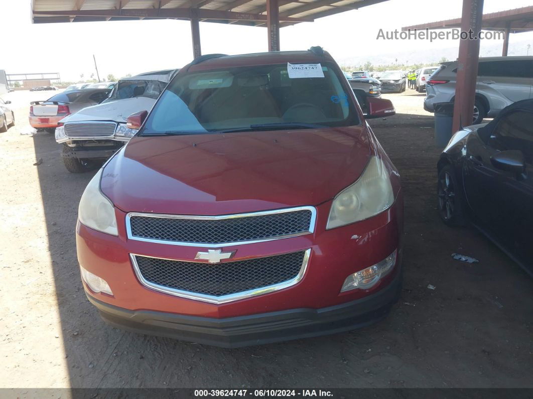 2011 Chevrolet Traverse 1lt Red vin: 1GNKRGED5BJ113322