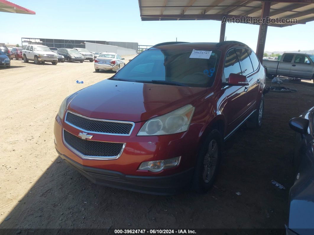 2011 Chevrolet Traverse 1lt Red vin: 1GNKRGED5BJ113322