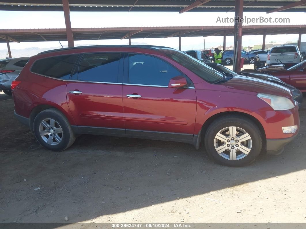 2011 Chevrolet Traverse 1lt Red vin: 1GNKRGED5BJ113322