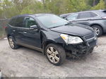 2011 Chevrolet Traverse 1lt Black vin: 1GNKRGED5BJ229927