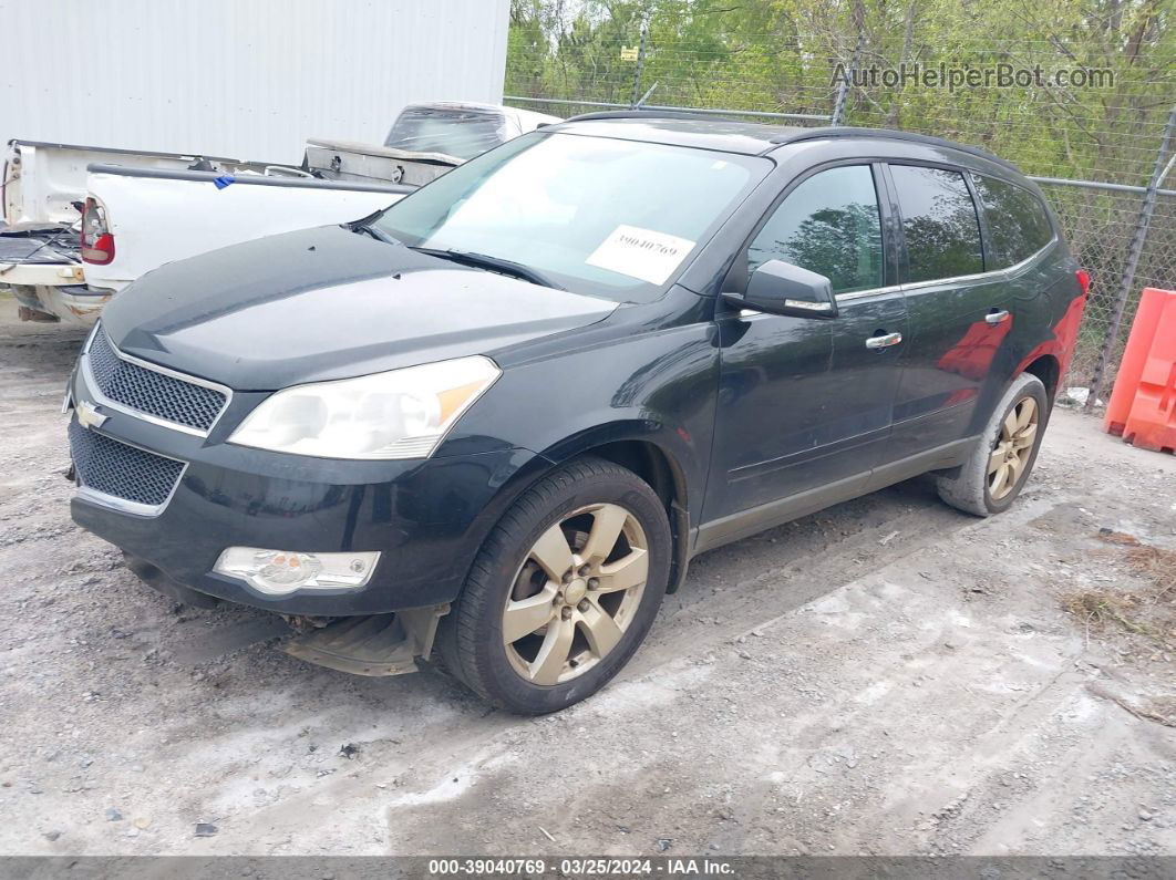 2011 Chevrolet Traverse 1lt Black vin: 1GNKRGED5BJ229927