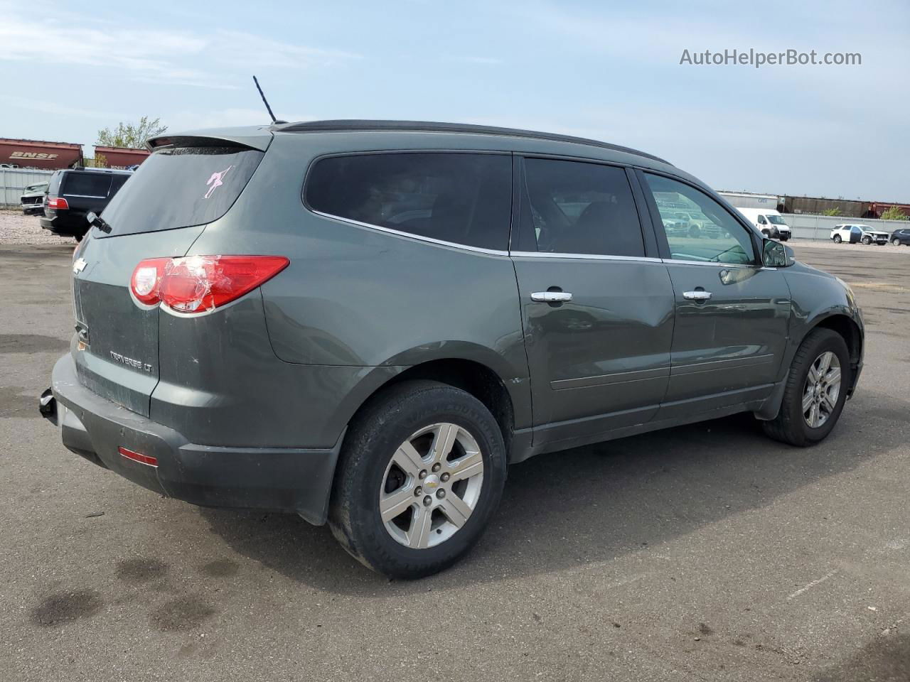 2011 Chevrolet Traverse Lt Серый vin: 1GNKRGED5BJ266279