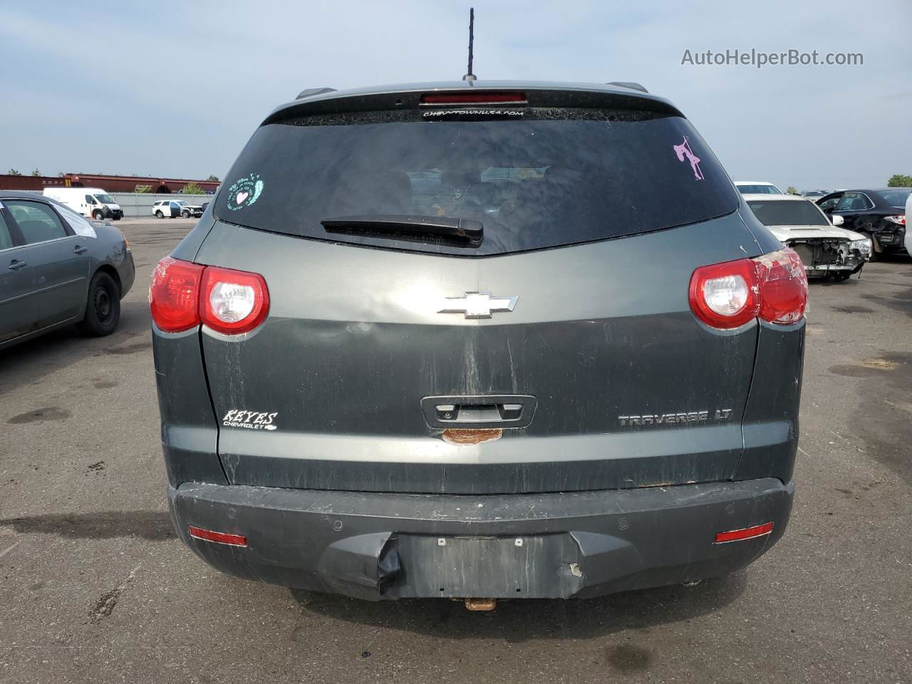 2011 Chevrolet Traverse Lt Gray vin: 1GNKRGED5BJ266279