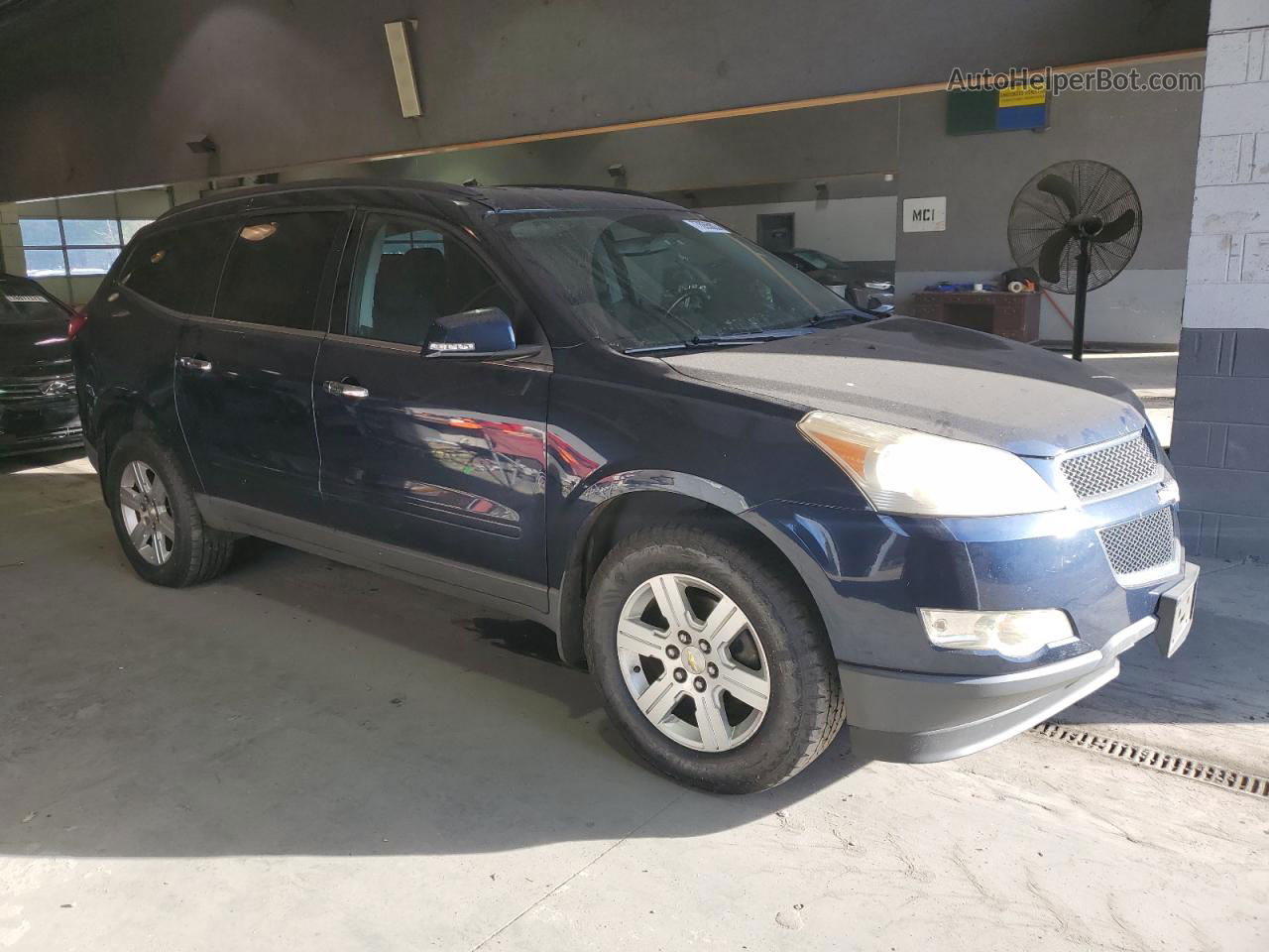 2012 Chevrolet Traverse Lt Blue vin: 1GNKRGED5CJ105500