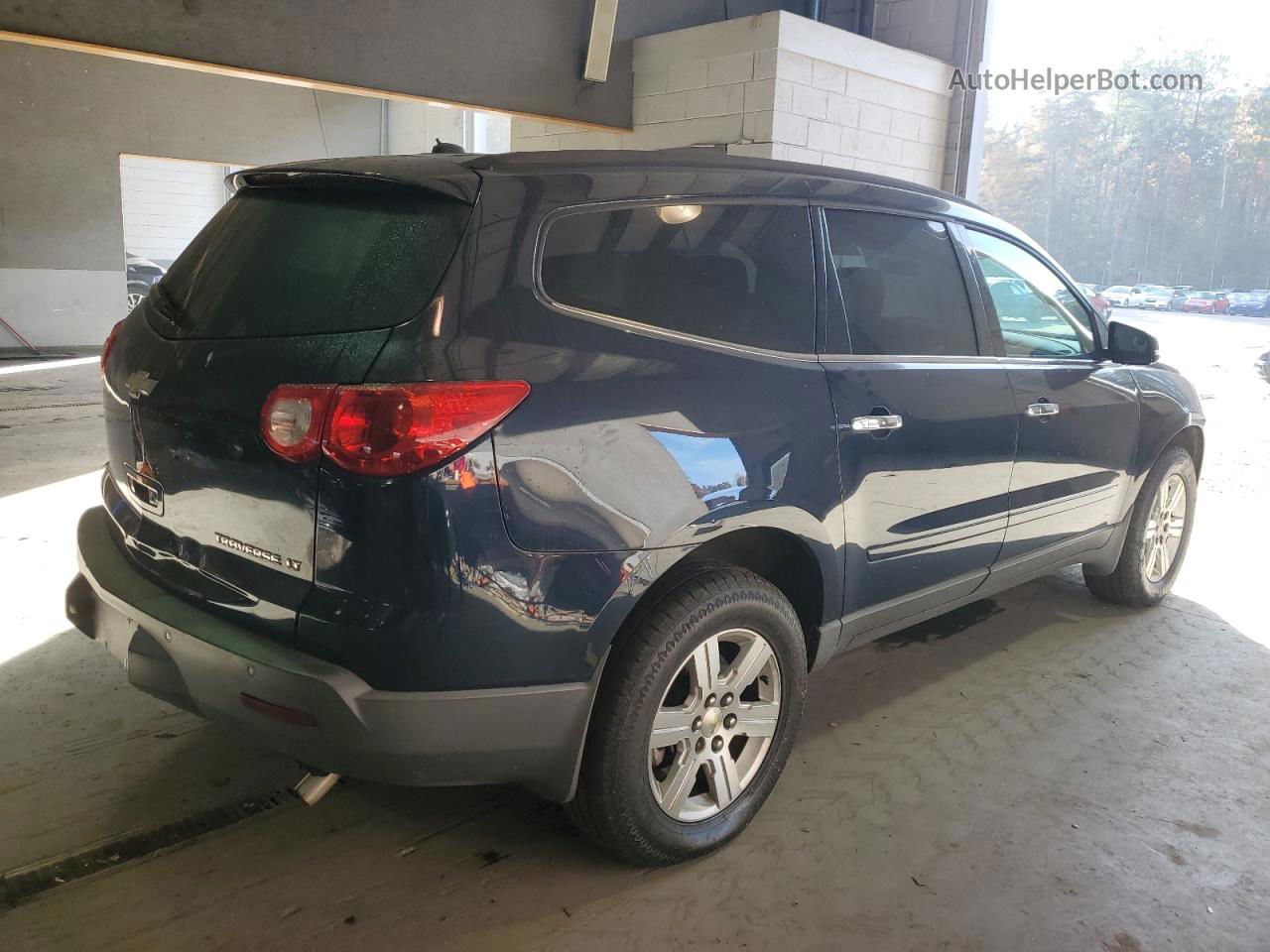 2012 Chevrolet Traverse Lt Blue vin: 1GNKRGED5CJ105500