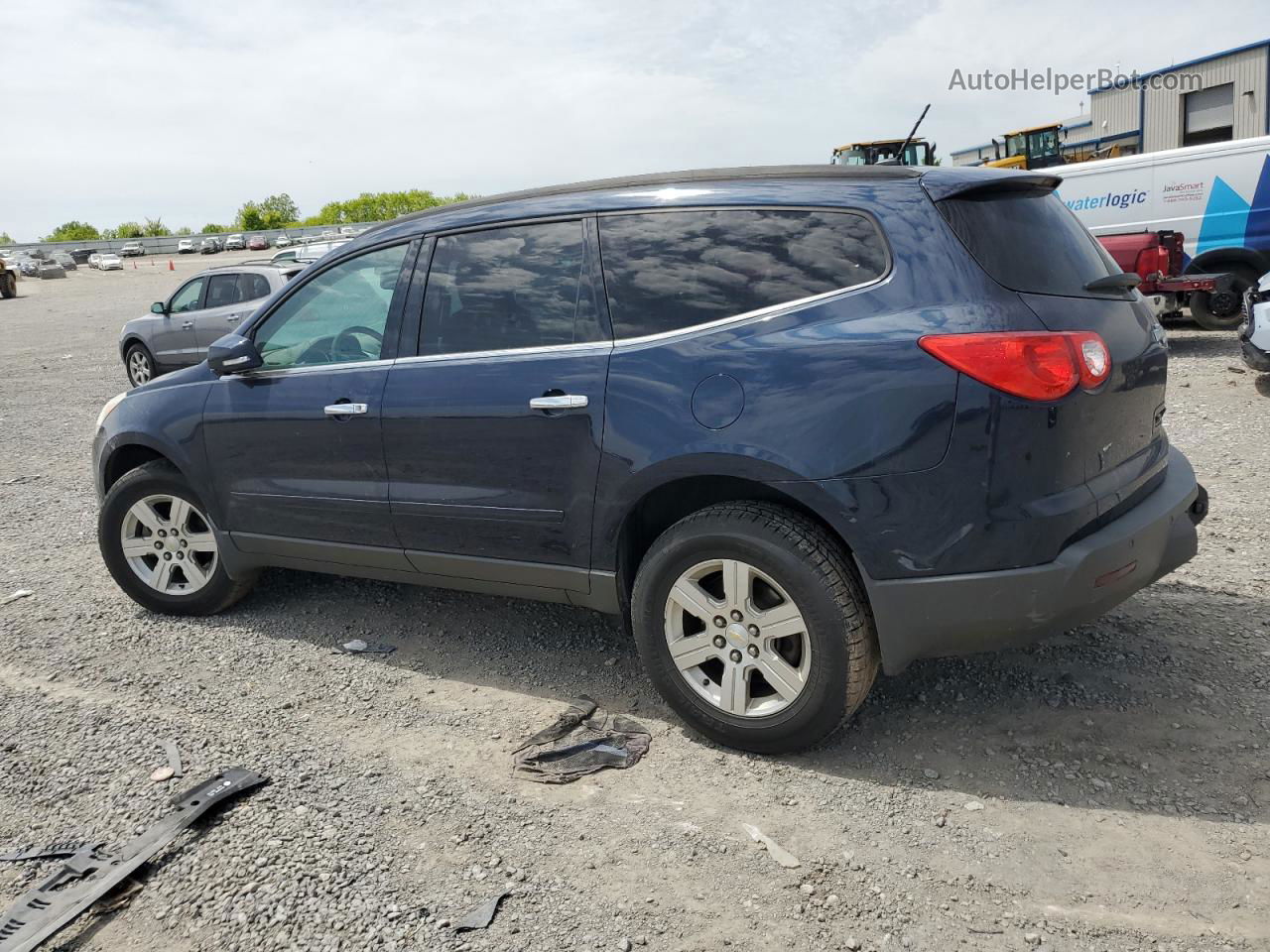 2012 Chevrolet Traverse Lt Black vin: 1GNKRGED5CJ210487