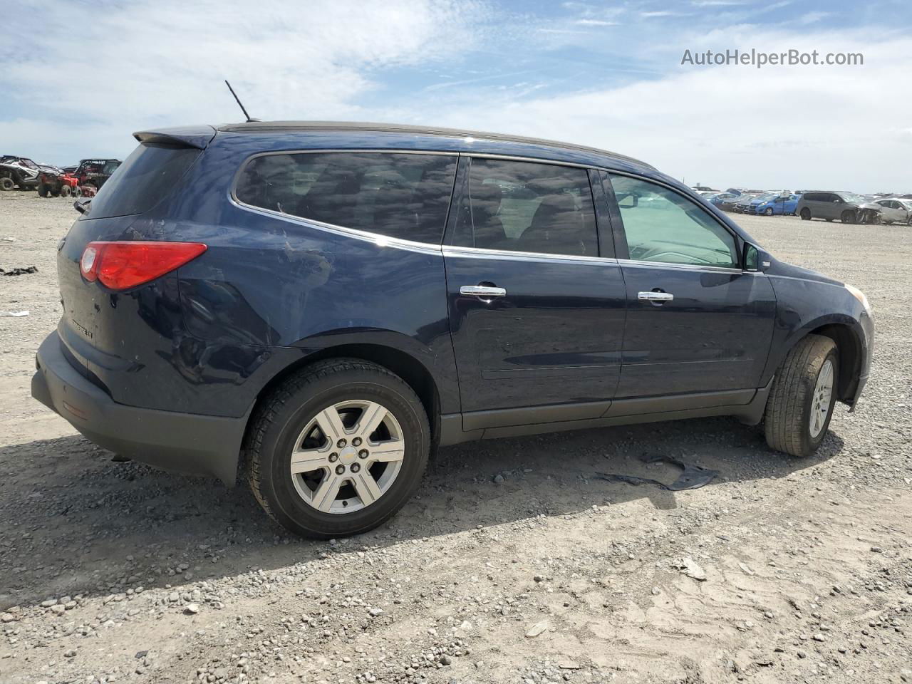 2012 Chevrolet Traverse Lt Black vin: 1GNKRGED5CJ210487