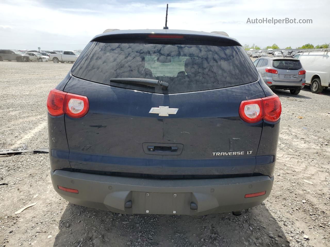 2012 Chevrolet Traverse Lt Black vin: 1GNKRGED5CJ210487