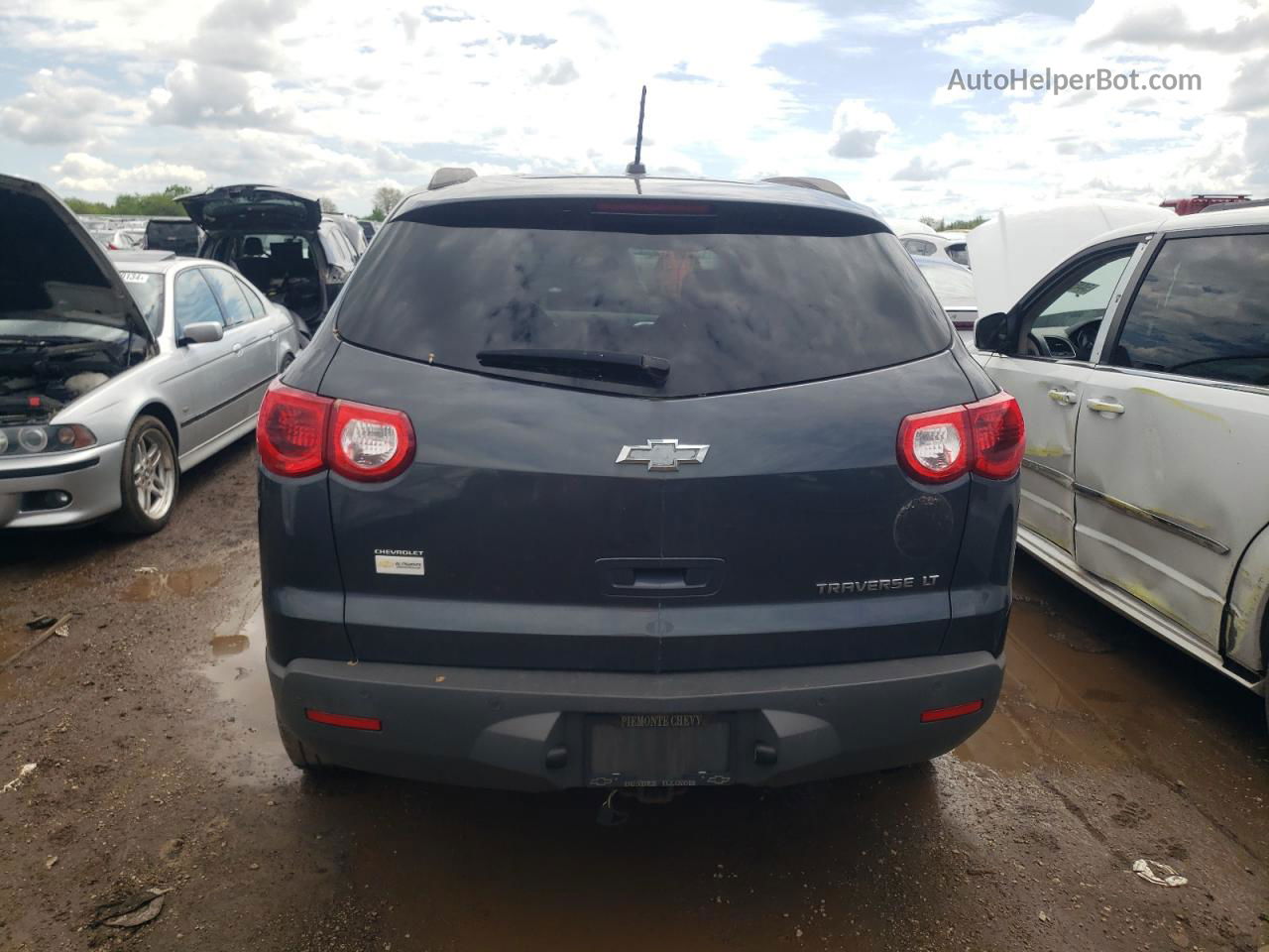 2012 Chevrolet Traverse Lt Угольный vin: 1GNKRGED5CJ366285