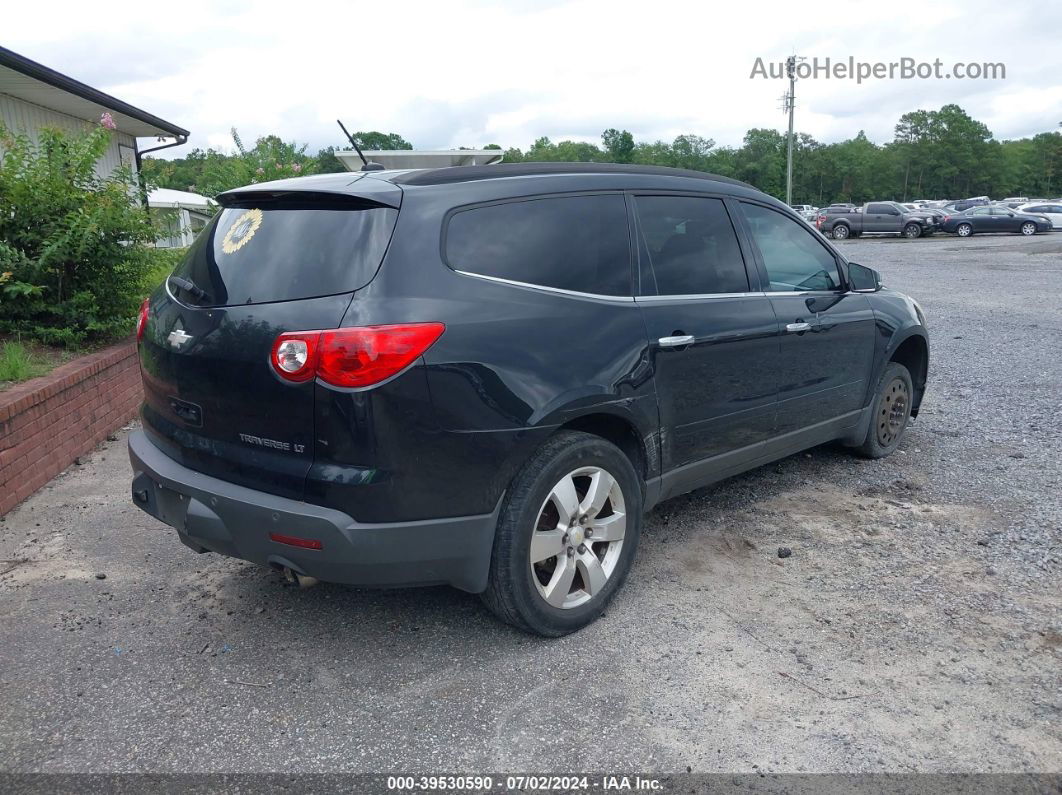 2011 Chevrolet Traverse 1lt Черный vin: 1GNKRGED6BJ350711