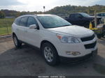 2012 Chevrolet Traverse 1lt White vin: 1GNKRGED6CJ129790