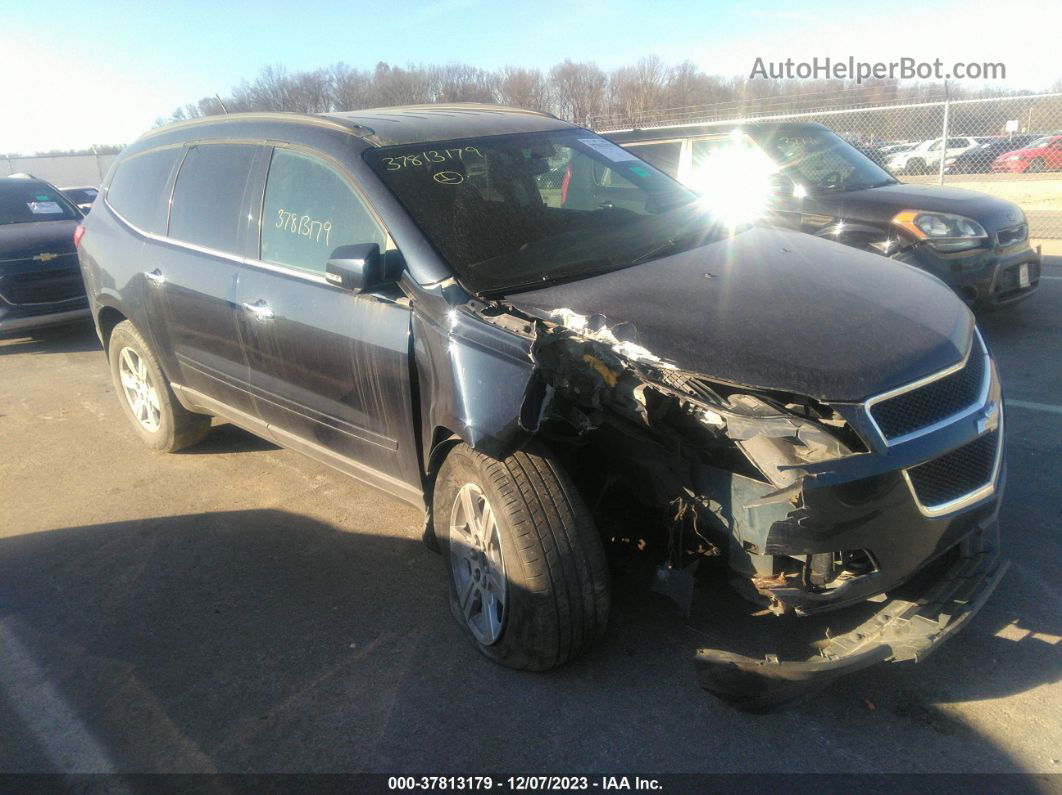 2012 Chevrolet Traverse 1lt Blue vin: 1GNKRGED6CJ254045