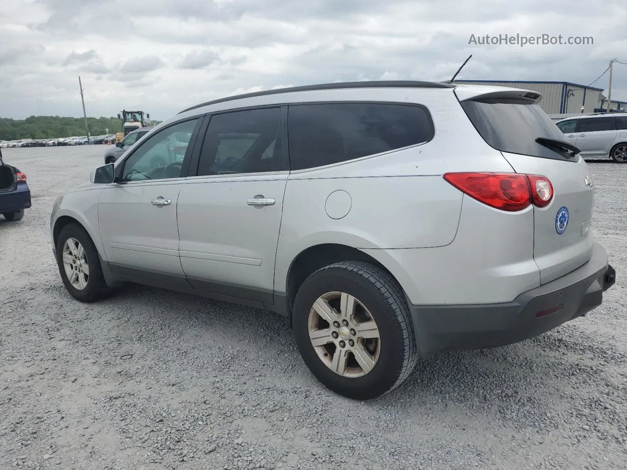 2012 Chevrolet Traverse Lt Серебряный vin: 1GNKRGED6CJ262453