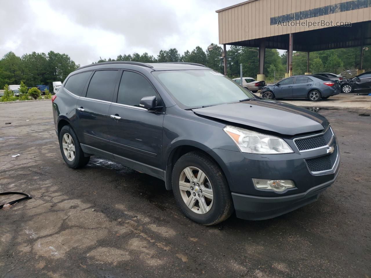 2012 Chevrolet Traverse Lt Charcoal vin: 1GNKRGED6CJ301588