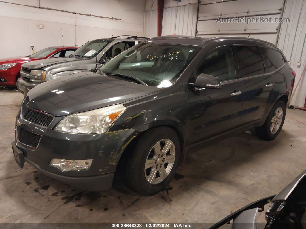 2012 Chevrolet Traverse 1lt Gray vin: 1GNKRGED6CJ340326