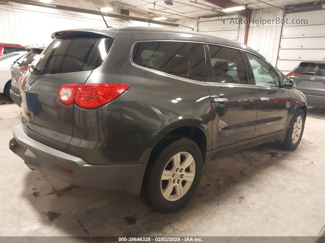 2012 Chevrolet Traverse 1lt Gray vin: 1GNKRGED6CJ340326