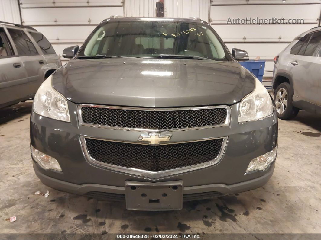 2012 Chevrolet Traverse 1lt Gray vin: 1GNKRGED6CJ340326