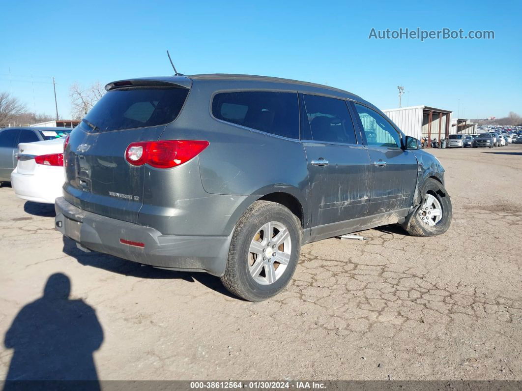 2011 Chevrolet Traverse 1lt Gray vin: 1GNKRGED7BJ189981