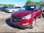 2011 Chevrolet Traverse 1lt Red vin: 1GNKRGED7BJ222896