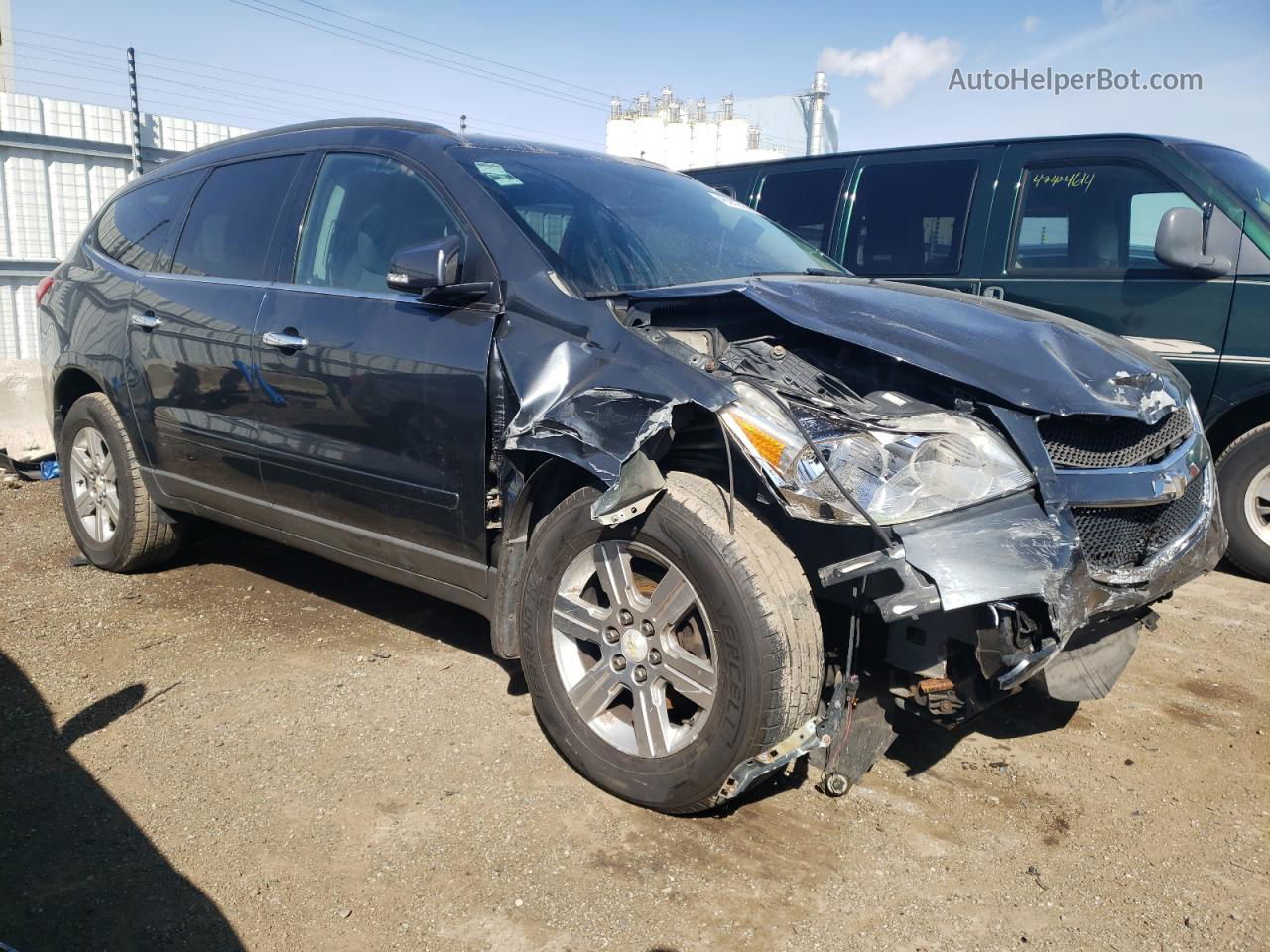 2011 Chevrolet Traverse Lt Gray vin: 1GNKRGED7BJ381501