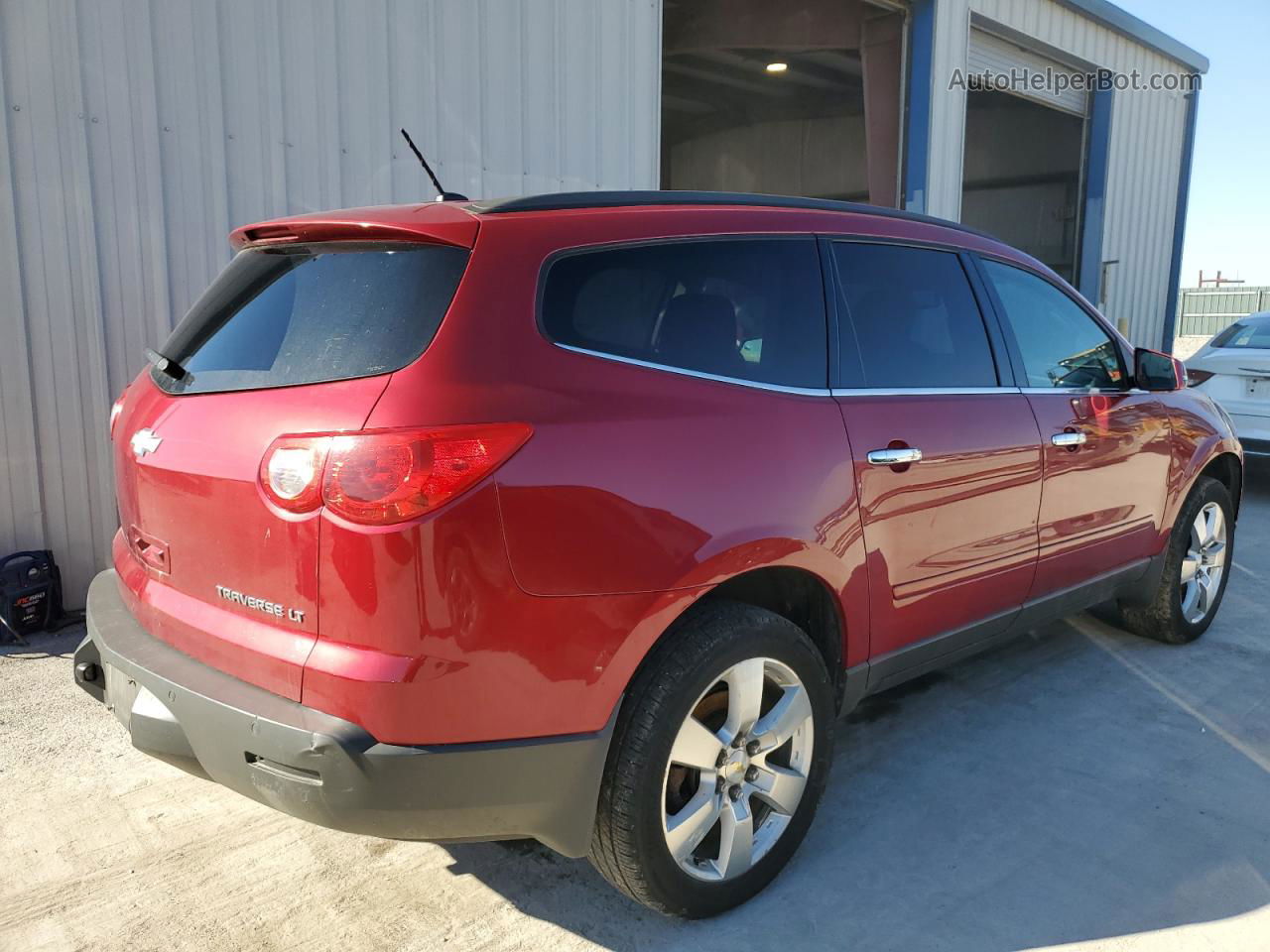 2012 Chevrolet Traverse Lt Red vin: 1GNKRGED7CJ172390