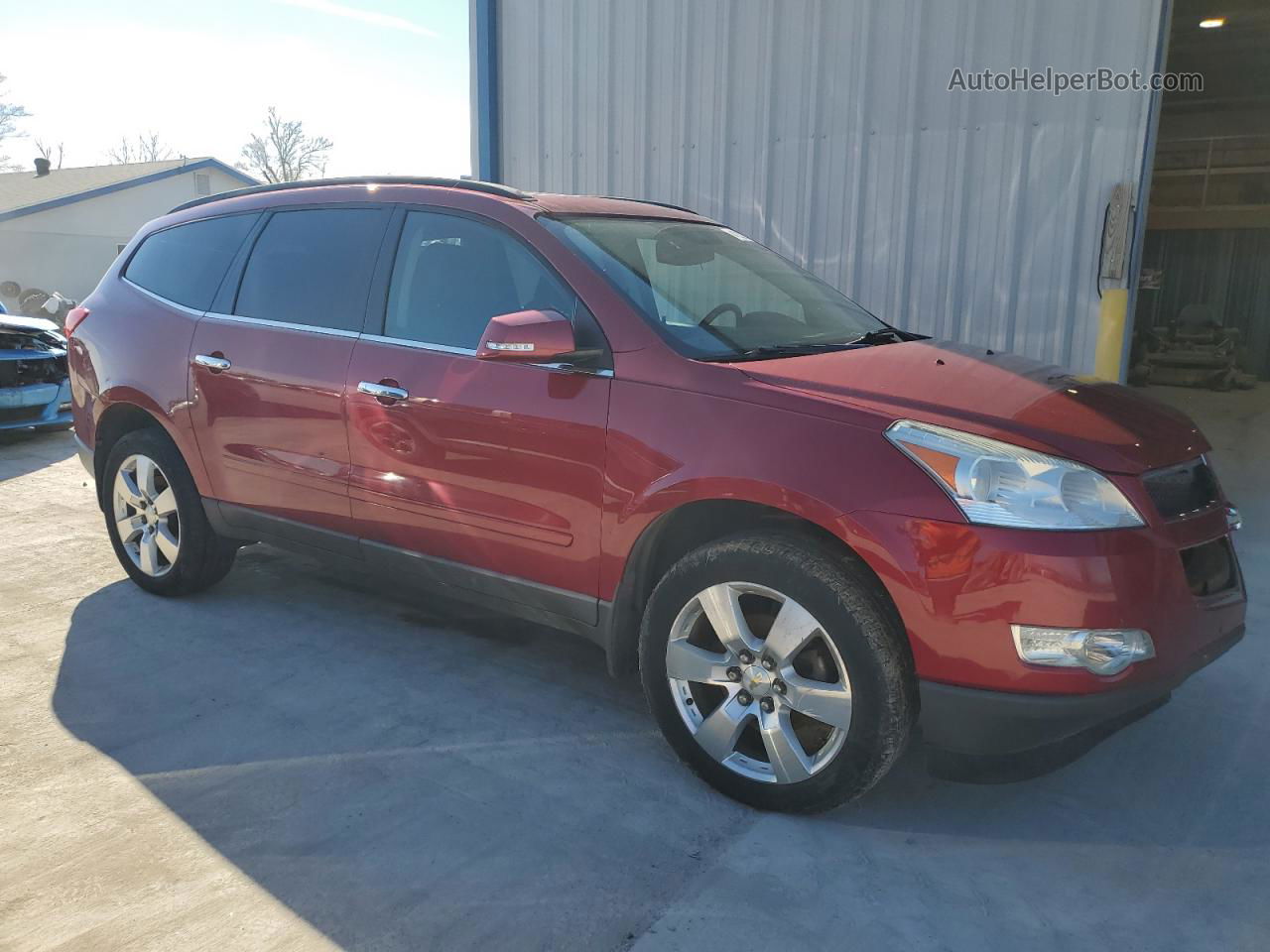 2012 Chevrolet Traverse Lt Red vin: 1GNKRGED7CJ172390