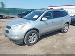 2012 Chevrolet Traverse 1lt Silver vin: 1GNKRGED7CJ394931