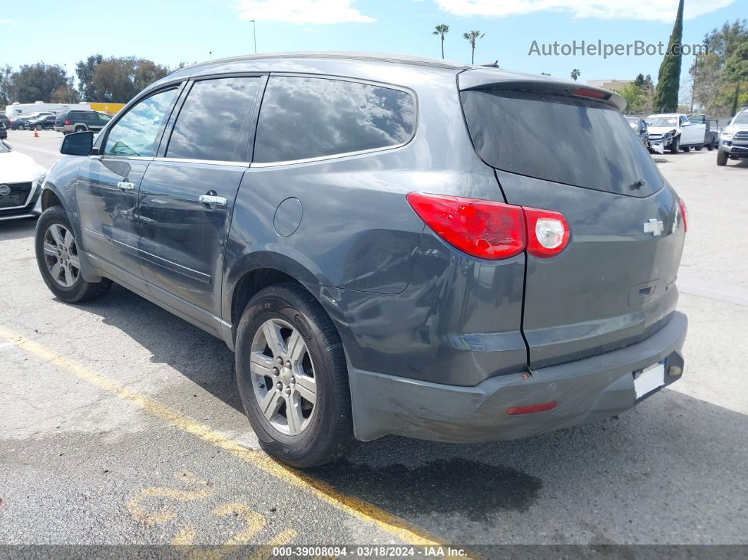 2011 Chevrolet Traverse 1lt Gray vin: 1GNKRGED8BJ204648