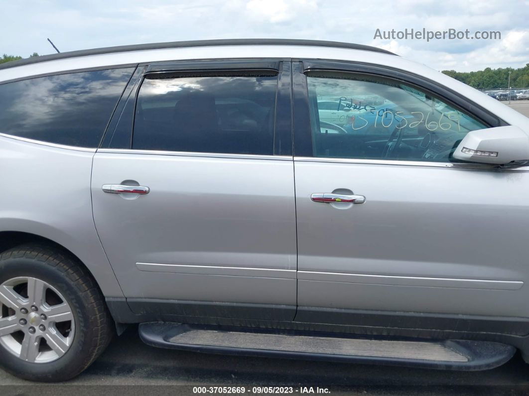 2011 Chevrolet Traverse 1lt Silver vin: 1GNKRGED8BJ372757