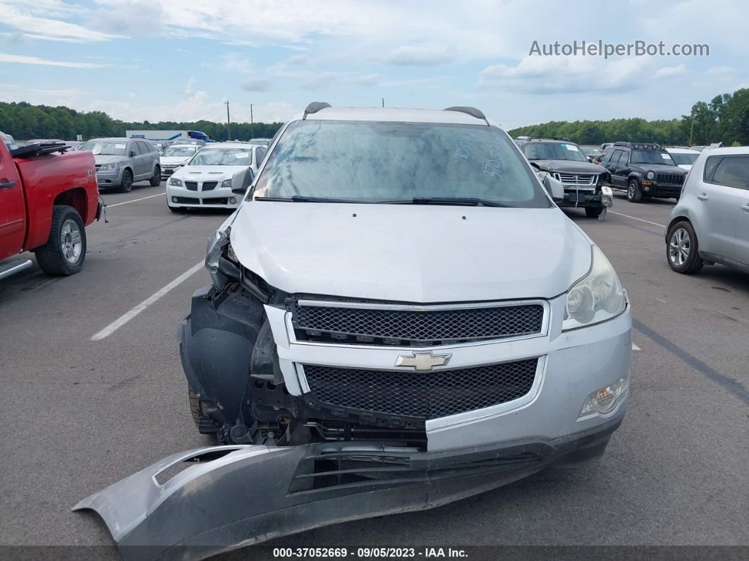 2011 Chevrolet Traverse 1lt Silver vin: 1GNKRGED8BJ372757