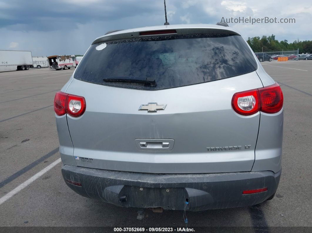 2011 Chevrolet Traverse 1lt Silver vin: 1GNKRGED8BJ372757