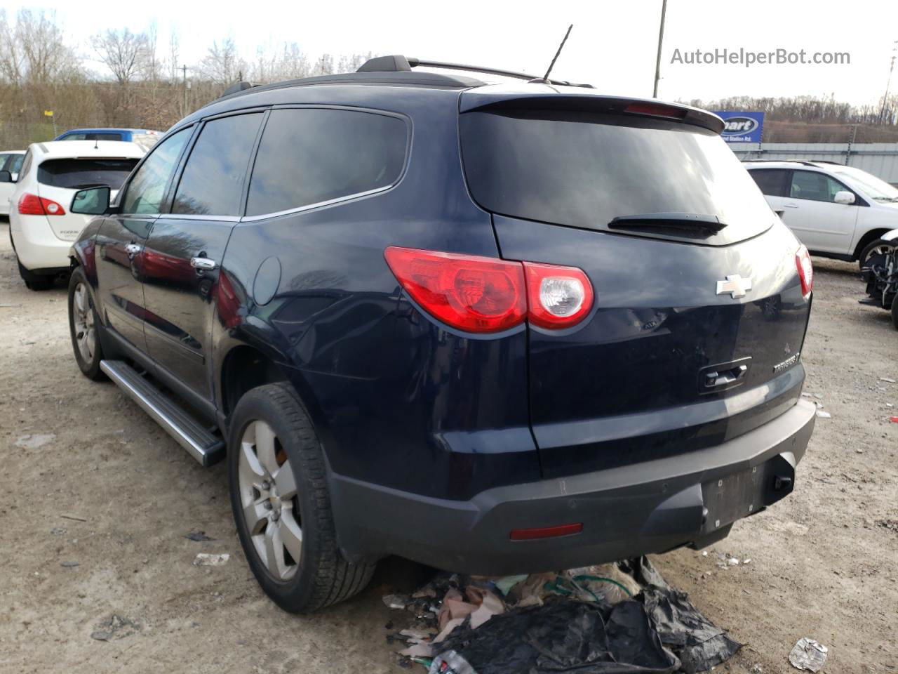 2011 Chevrolet Traverse Lt Black vin: 1GNKRGED8BJ398548