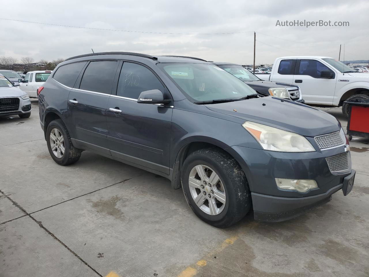 2012 Chevrolet Traverse Lt Charcoal vin: 1GNKRGED8CJ275219