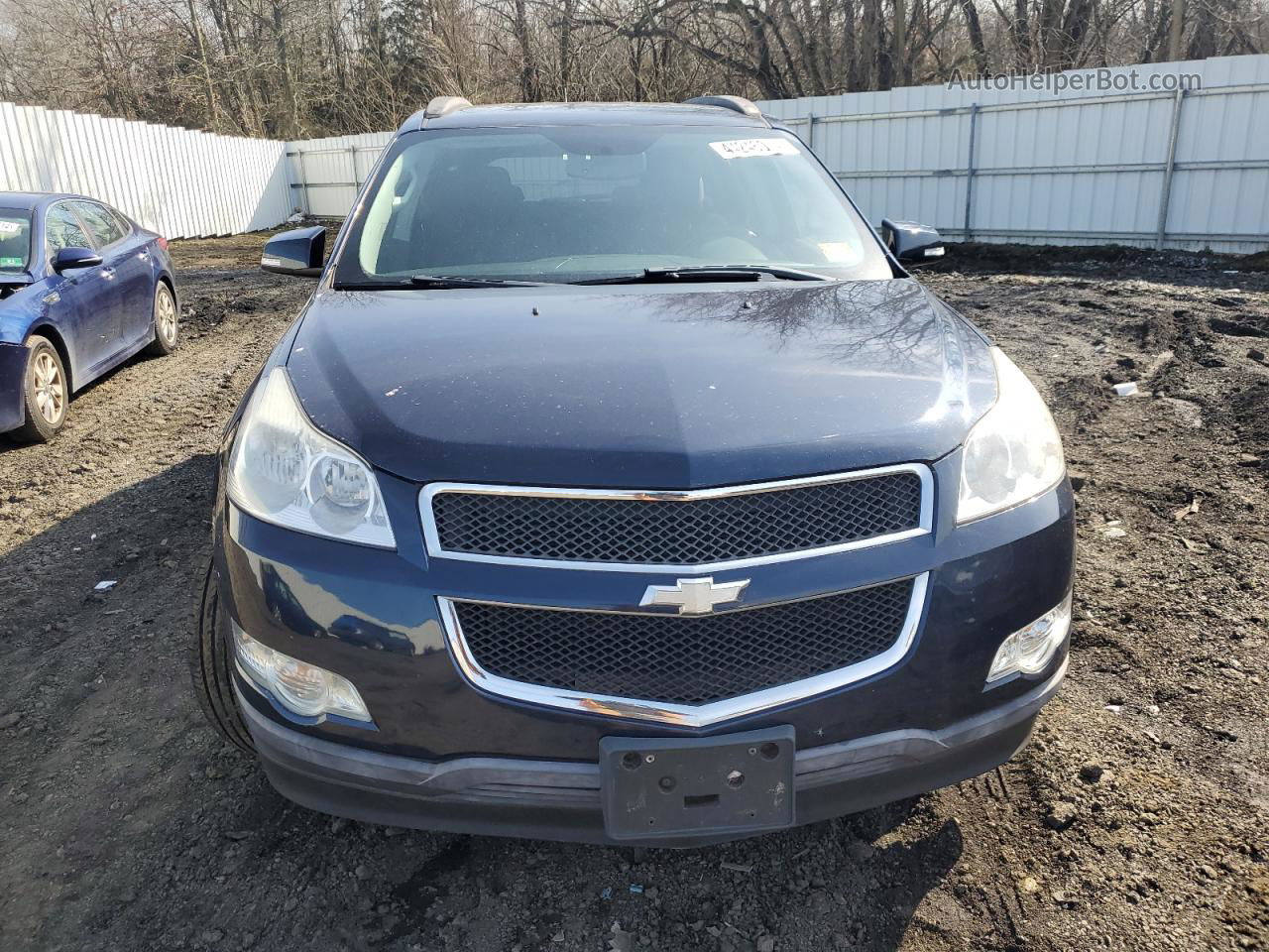 2012 Chevrolet Traverse Lt Синий vin: 1GNKRGED8CJ337038